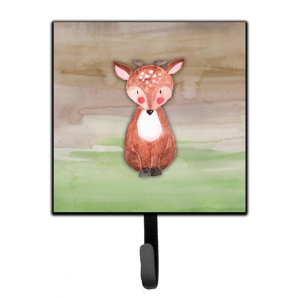 Jensendistributionservices Baby Deer Watercolor Leash or Key Holder - MI1657615