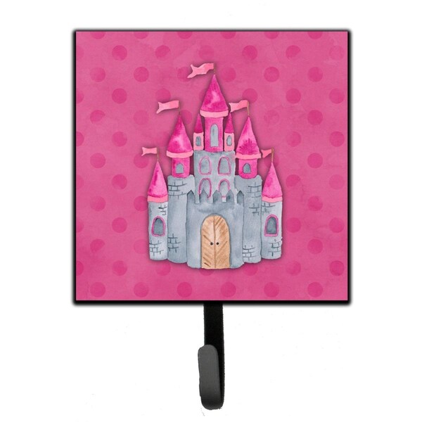 Carolines Treasures Princess Castle Watercolor Leash or Key Holder - BB7405SH4
