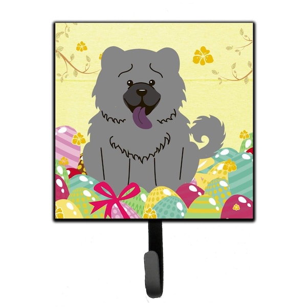 Carolines Treasures Easter Eggs Chow Chow Blue Leash or Key Holder - BB6139SH4