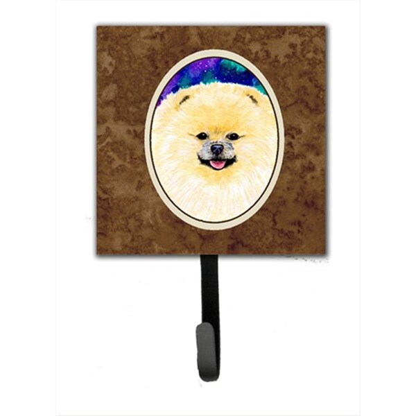 Jensendistributionservices 4.25 x 6 in. Pomeranian Leash Or Key Hook - MI1655571