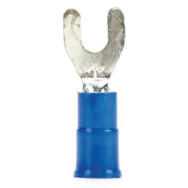 Terminal de horquilla de vinilo 16-14 AWG #6 Stud PK1000 - MVU14-6FK