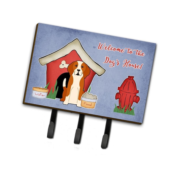 Carolines Treasures Dog House Collection English Foxhound Leash or Key Holder - BB2864TH68