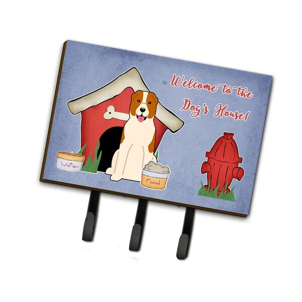 Carolines Treasures Dog House Collection Central Asian Shepherd Dog Leash or Key Holder - BB2803TH68