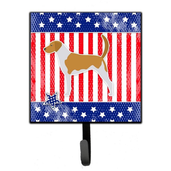 Micasa USA Patriotic American Foxhound Leash or Key Holder - MI626899
