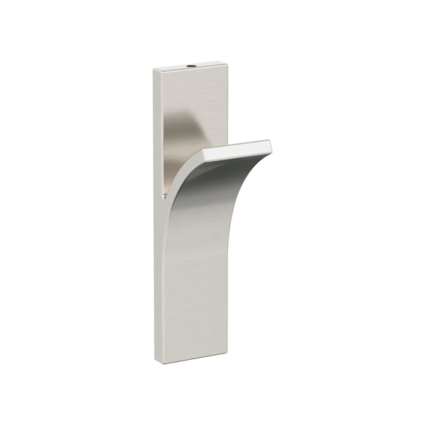 Amerock Apex Contemporary Single Prong Satin Nickel Wall Hook - HBX37014G10