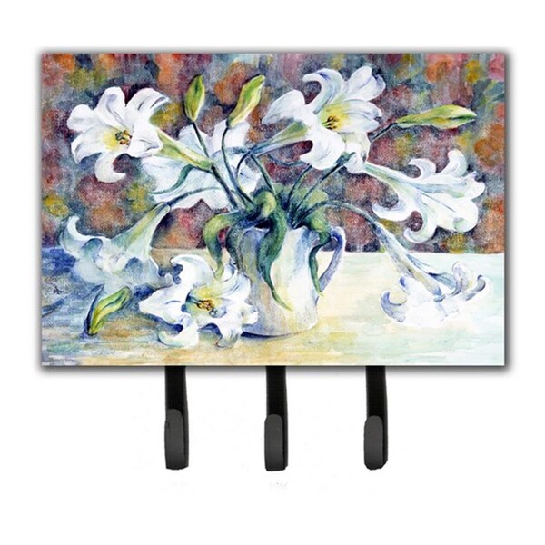 Jensendistributionservices Easter Lillies Leash or Key Holder - MI1719520