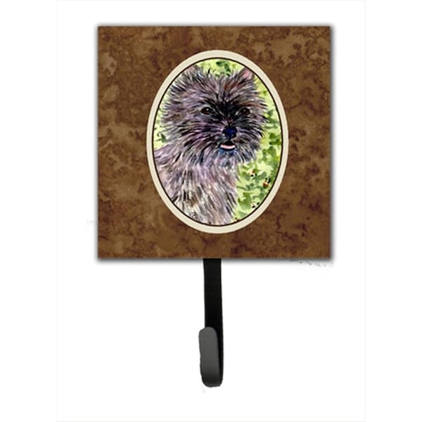 Jensendistributionservices 4.25 x 6 in. Cairn Terrier Leash Or Key Hook - MI1655568
