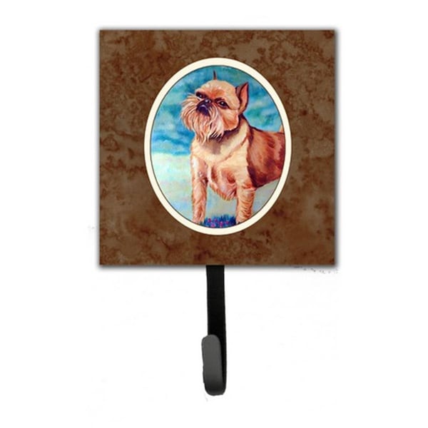 Jensendistributionservices Brussels Griffon Leash or Key Holder, 6 x 1.25 x 4.25 in. - MI225446