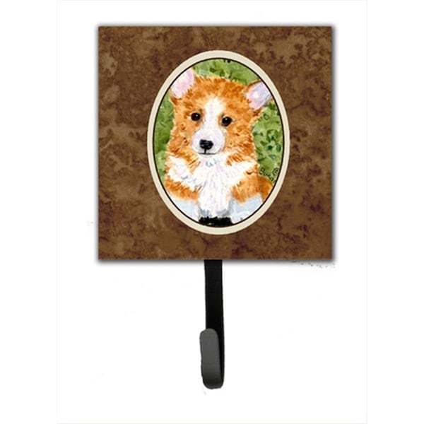 Jensendistributionservices 4.25 x 6 in. Corgi Leash Or Key Hook - MI1719263