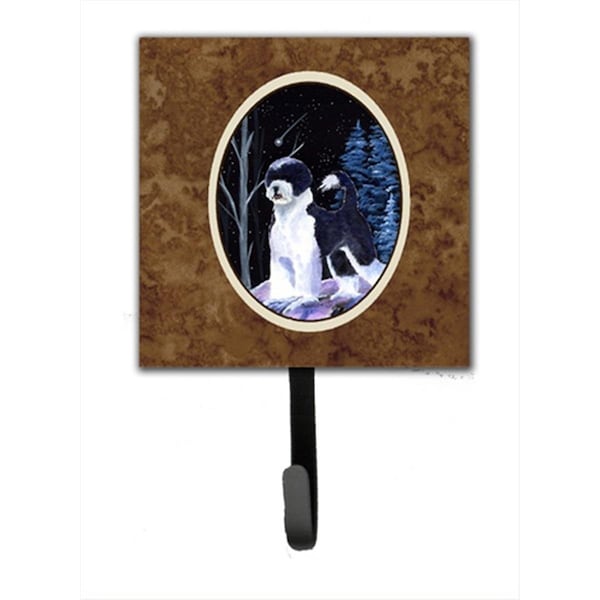 Jensendistributionservices Starry Night Portuguese Water Dog Leash Holder Or Key Hook - MI1712279