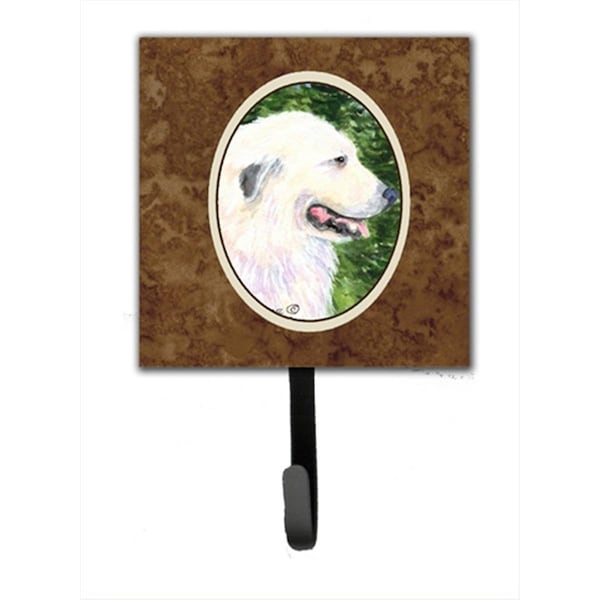 Micasa 4.25 x 6 in. Great Pyrenees Leash Or Key Hook - MI728583
