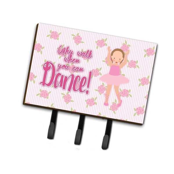 Carolines Treasures Ballet Brown Short Hair Leash or Key Holder - BB5385TH68