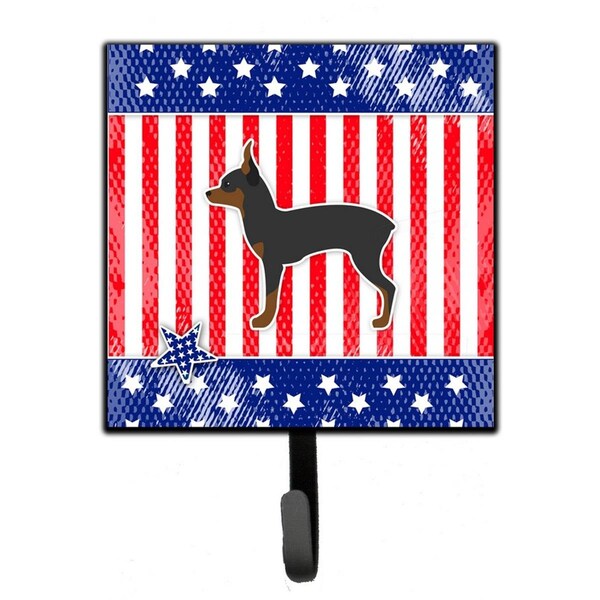 Carolines Treasures USA Patriotic Toy Fox Terrier Leash or Key Holder - BB3287SH4