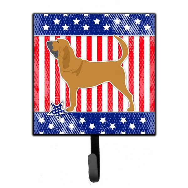 Carolines Treasures USA Patriotic Bloodhound Leash or Key Holder - BB3284SH4