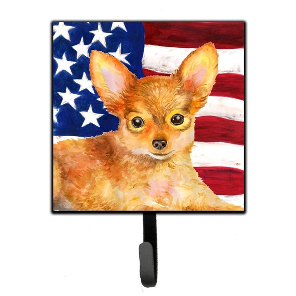 Carolines Treasures Toy Terrier Patriotic Leash or Key Holder - BB9722SH4