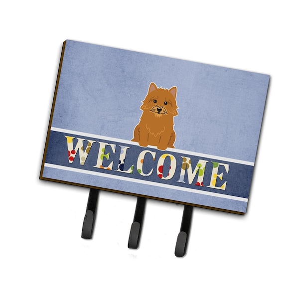 Carolines Treasures Norwich Terrier Welcome Leash or Key Holder - BB5601TH68