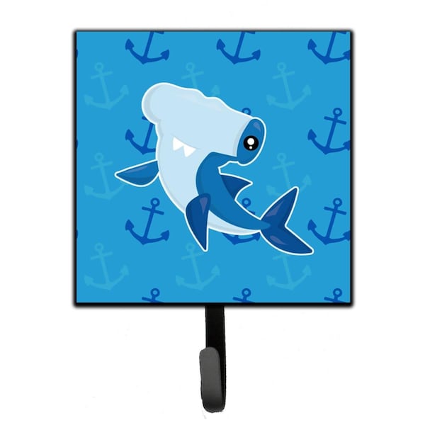 Jensendistributionservices Hammerhead Shark on Anchors Leash or Key Holder - MI1658236