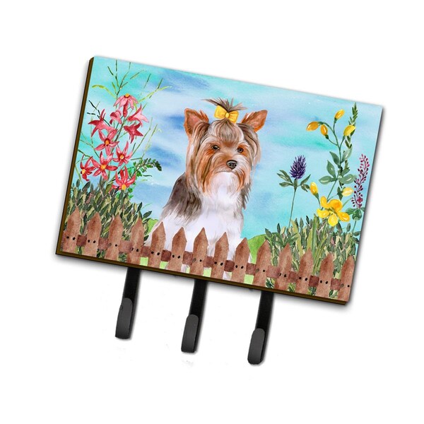 Jensendistributionservices Yorkshire Terrier No.2 Spring Leash or Key Holder - MI2087322