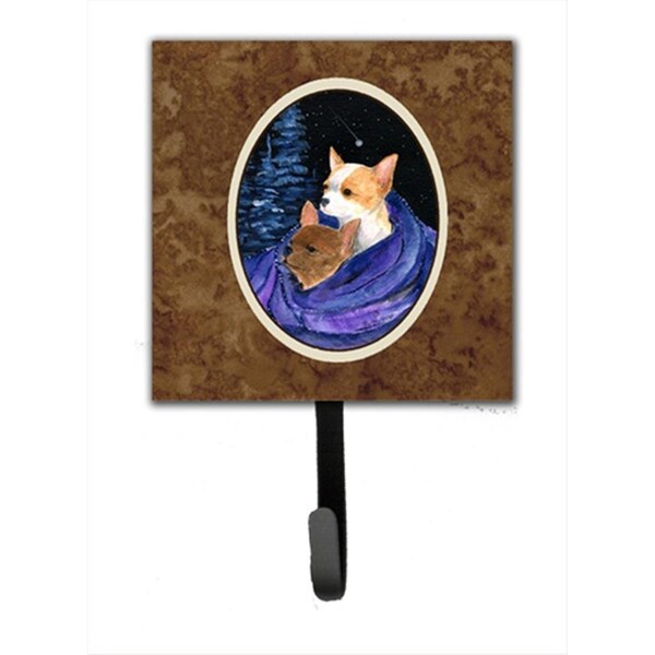 Micasa Starry Night Chihuahua Leash Holder Or Key Hook - MI728575