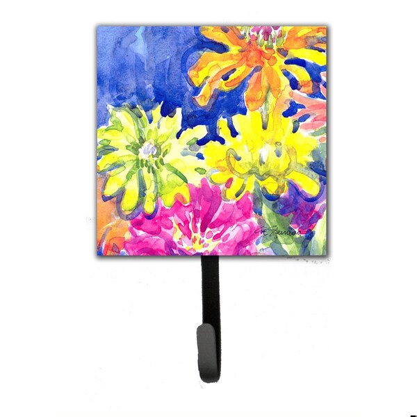 Carolines Treasures Flower Leash Holder Or Key Hook - 6122SH4
