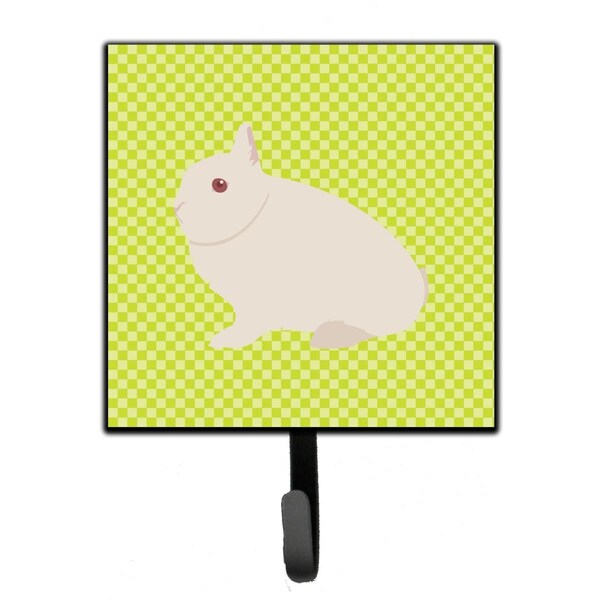Carolines Treasures Hermelin Rabbit Green Leash or Key Holder - BB7790SH4