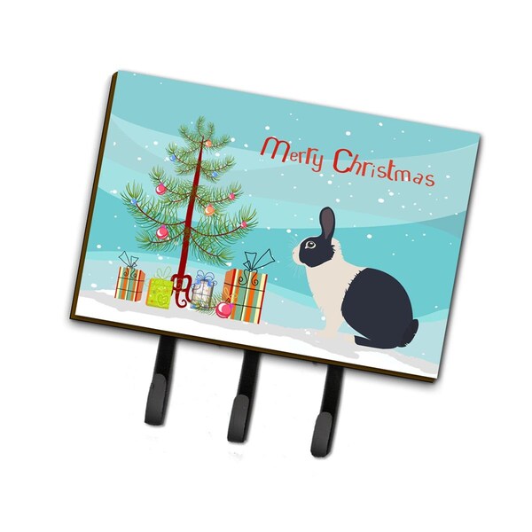 Carolines Treasures Dutch Rabbit Christmas Leash or Key Holder - BB9325TH68