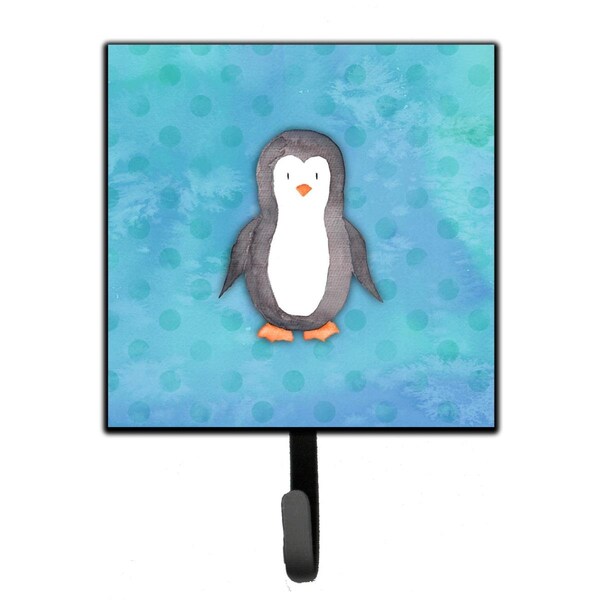 Jensendistributionservices Polkadot Penguin Watercolor Leash or Key Holder - MI1713928