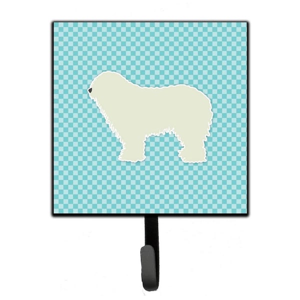 Jensendistributionservices Komondor Checkerboard Blue Leash or Key Holder - MI1715030