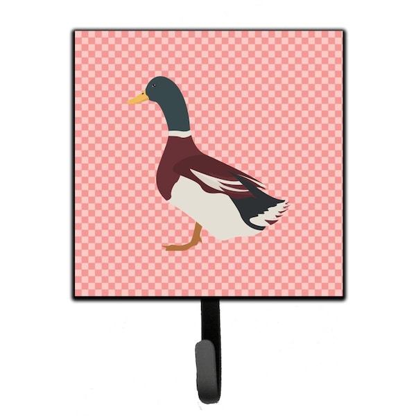 Jensendistributionservices Rouen Duck Pink Check Leash or Key Holder - MI1711167