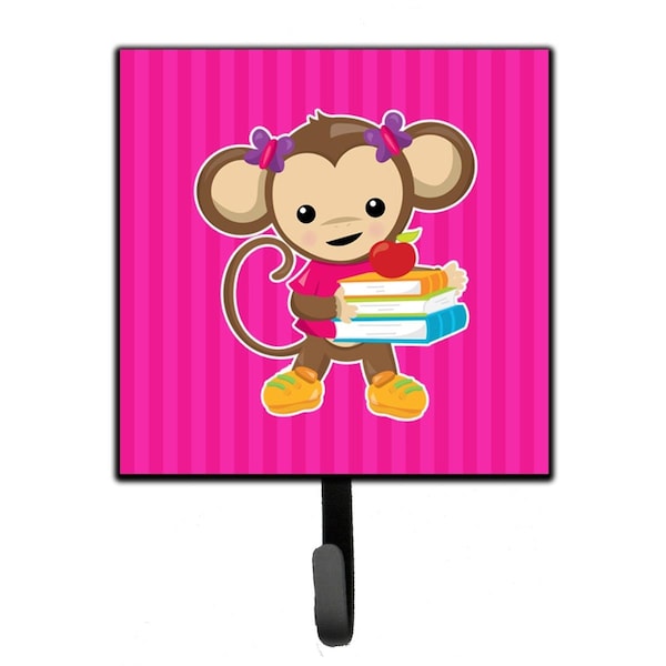 Jensendistributionservices Monkey & School Books Leash or Key Holder - MI1655889
