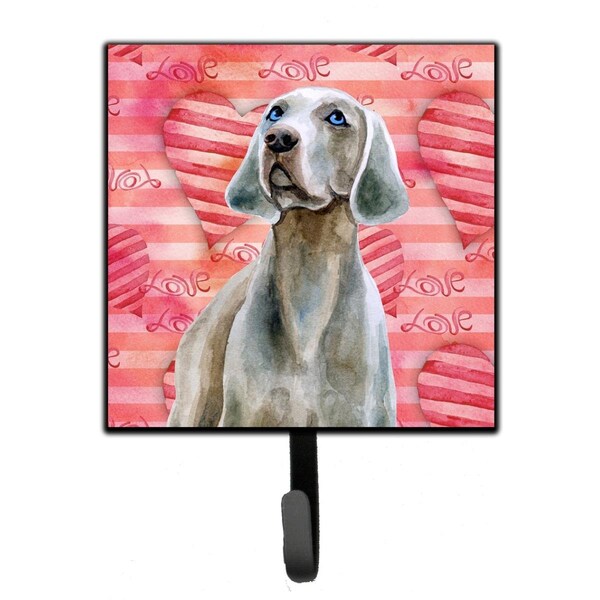 Carolines Treasures Weimaraner Love Leash or Key Holder - BB9761SH4