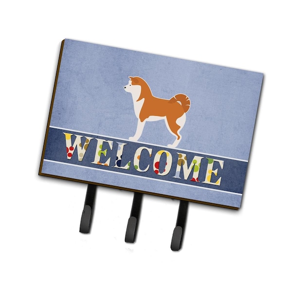 Carolines Treasures Akita Welcome Leash or Key Holder - BB5576TH68