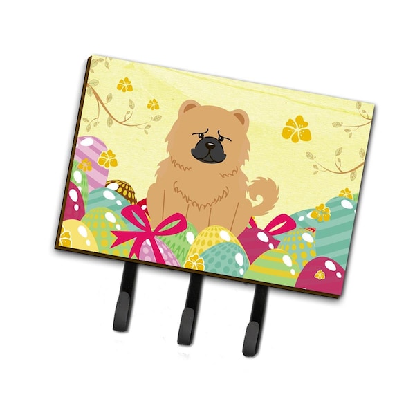 Jensendistributionservices Easter Eggs Chow Chow Cream Leash or Key Holder - MI1714000