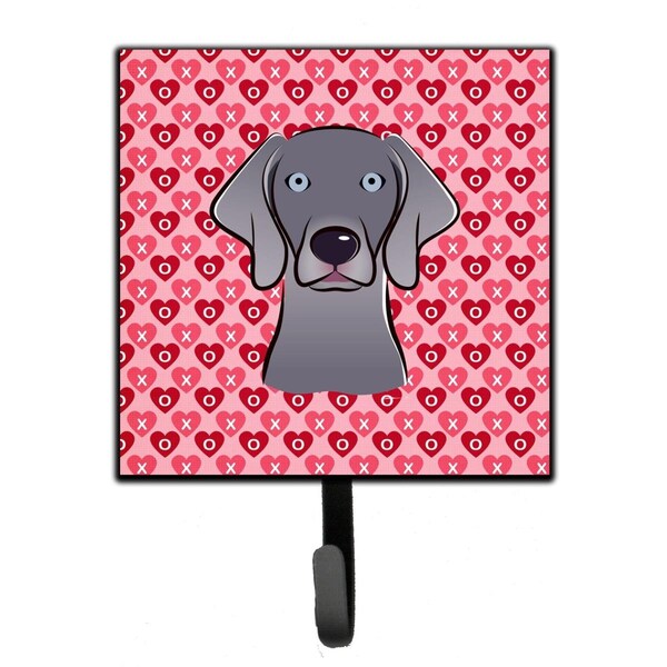 Jensendistributionservices Weimaraner Hearts Leash or Key Holder - MI2087978