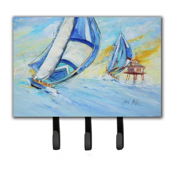 Micasa Sailboats And Middle Bay Lighthouse Leash & Key Holder - MI729852