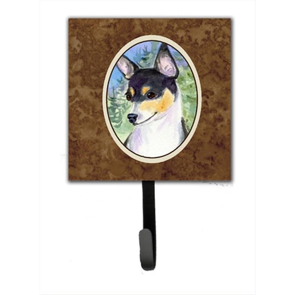 Jensendistributionservices 4.25 x 6 in. Fox Terrier Leash Or Key Hook - MI1713601