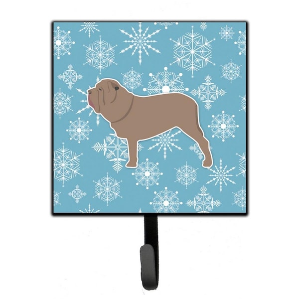 Carolines Treasures Winter Snowflake Neapolitan Mastiff Leash or Key Holder - BB3565SH4