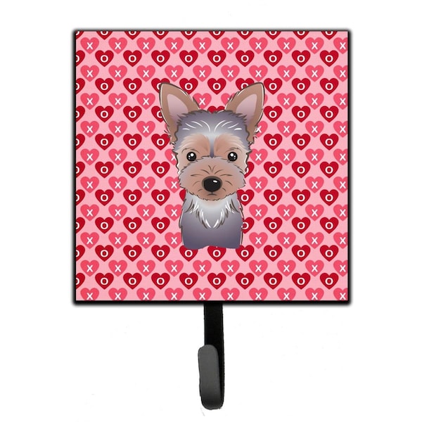Jensendistributionservices Yorkie Puppy Hearts Leash or Key Holder - MI1714536