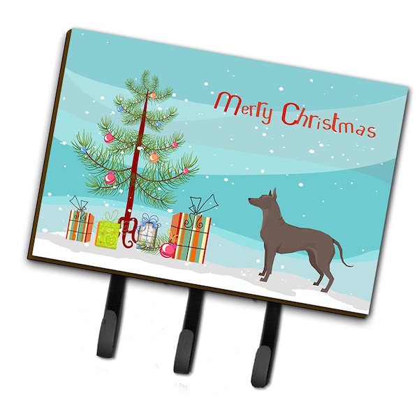 Carolines Treasures Mexican Hairless Dog Xolo Christmas Tree Leash or Key Holder - CK3570TH68