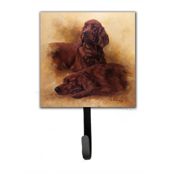Micasa Red Irish Setters Portrait by Michael Herring Leash or Key Holder - MI260548