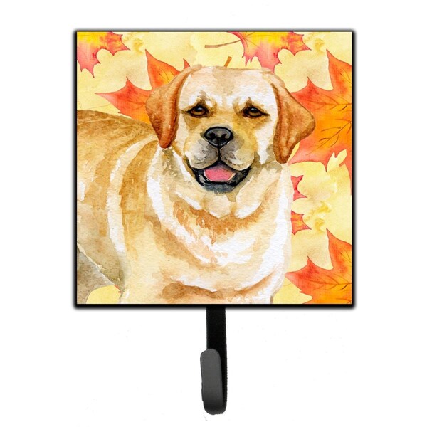 Carolines Treasures Golden Retriever Fall Leash or Key Holder - BB9925SH4