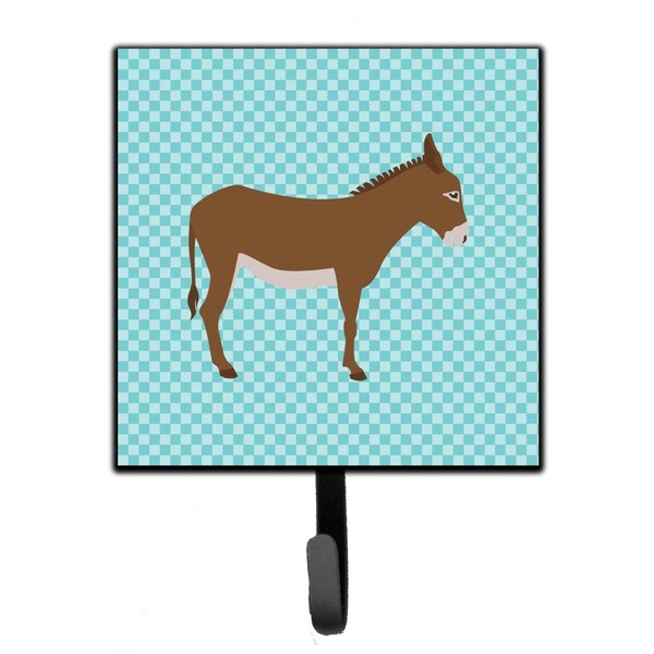 Jensendistributionservices Cotentin Donkey Blue Check Leash or Key Holder - MI1655163