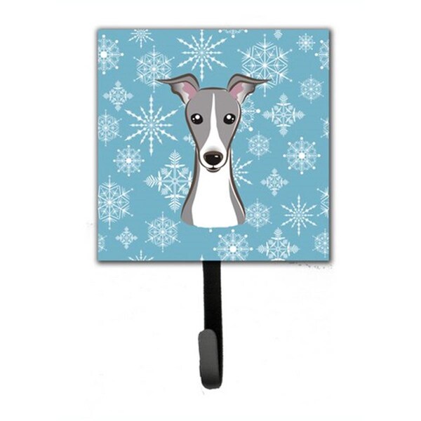 Jensendistributionservices Snowflake Italian Greyhound Leash & Key Holder - MI1718547