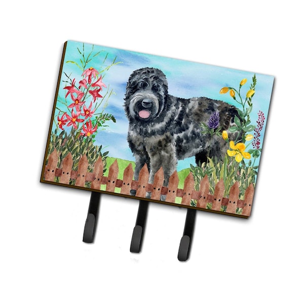 Carolines Treasures Black Russian Terrier Spring Leash or Key Holder - CK1239TH68