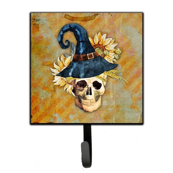 Carolines Treasures Day of the Dead Witch Skull Leash or Key Holder - BB5126SH4