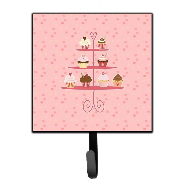 Jensendistributionservices Cupcakes 3 Tier Pink Leash or Key Holder - MI1719235