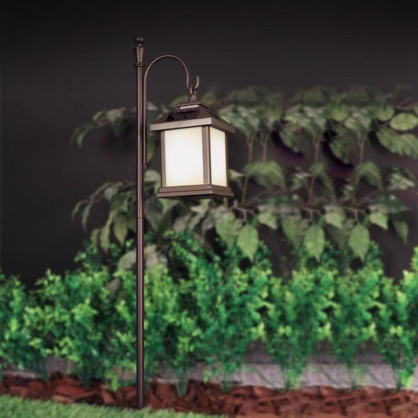 Feit Electric Feit SOLAR FIXTURES Bronze Metal 48 in. H Shepherd's Hook 1 pk - SYNC/HOOK48