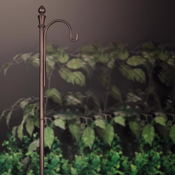 Feit Electric Feit SOLAR FIXTURES Bronze Metal 48 in. H Shepherd's Hook 1 pk - SYNC/HOOK48