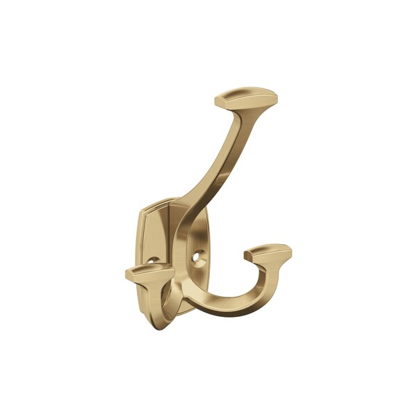 Amerock Vicinity Traditional Triple Prong Champagne Bronze Wall Hook - H37004CZ