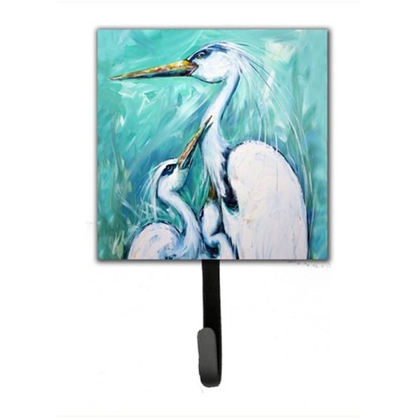 Carolines Treasures Mothers Love Egret Leash or Key Holder - MW1145SH4